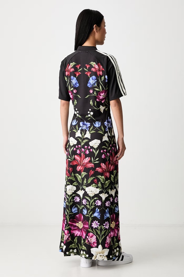 Платье adidas x Farm Rio цвет черный фото 2