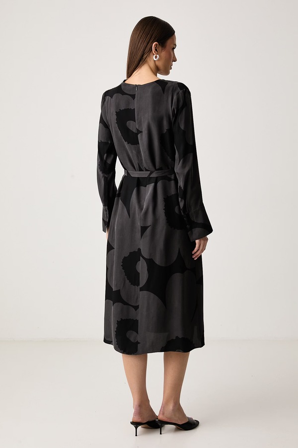 Сукня з ліоцелем Marimekko колір сірий фото 3