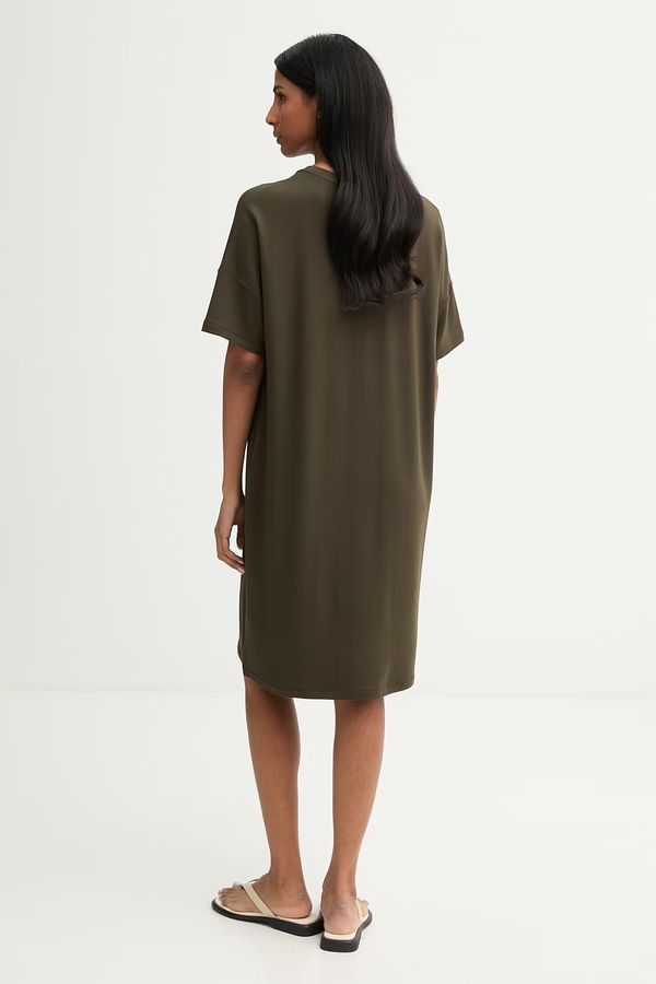 Платье oversize из модала Marc O'Polo цвет зеленый фото 2