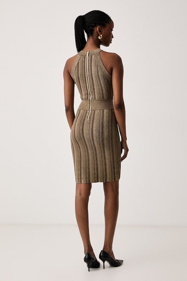 Сукня Marciano by Guess bodycon MIRANDA колір золотий фото 3