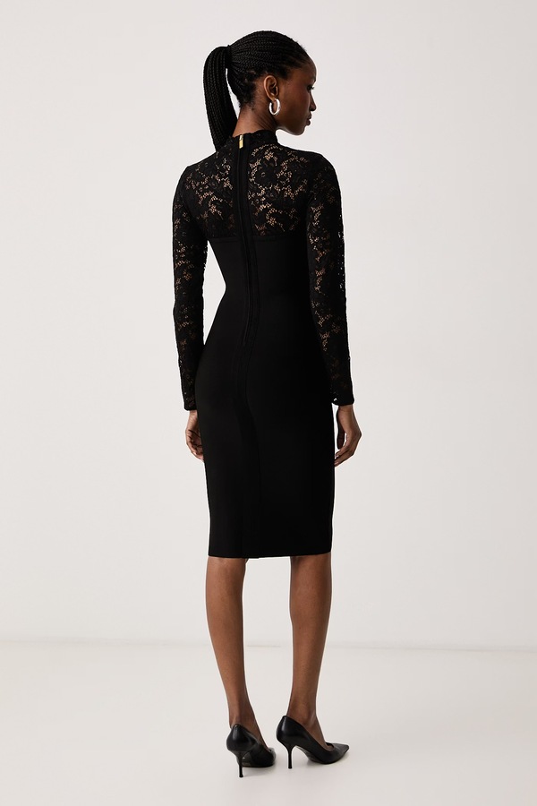 Сукня Marciano by Guess bodycon NEW DAVINA колір чорний фото 3