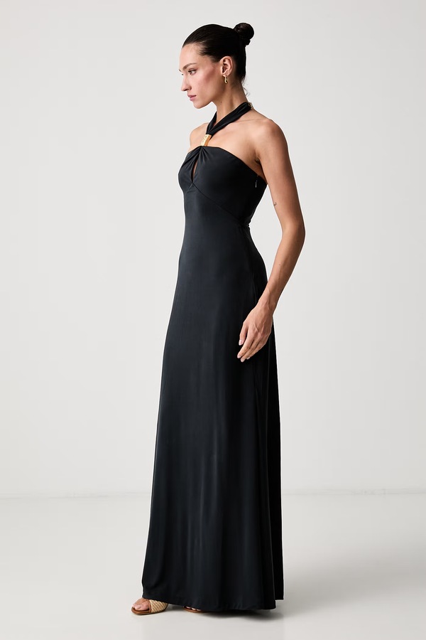 Платье halter с модалом Marciano by Guess SORAYA цвет черный