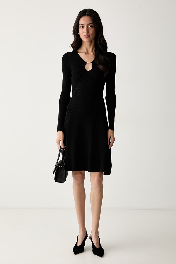 Сукня з віскозою Marciano by Guess JAMILA колір чорний