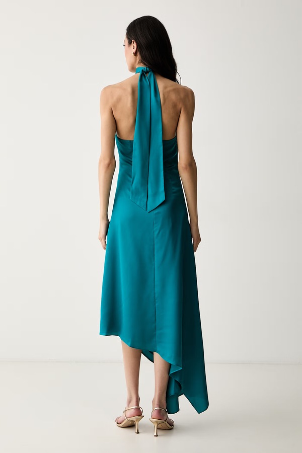 Сукня Marciano by Guess halter EVELINA колір бірюзовий фото 2