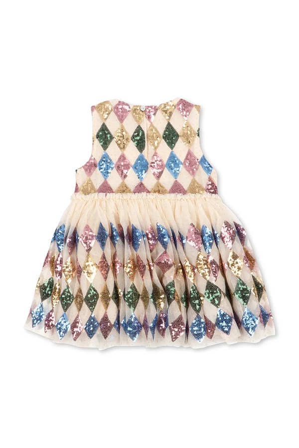Розкльошена сукня Konges Sløjd YVONNE HARLEKIN DRESS колір барвистий фото 3