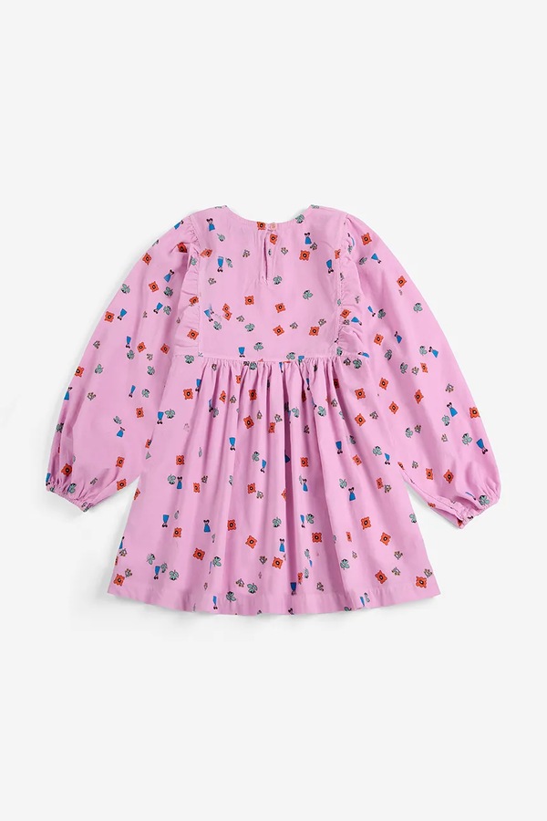 Сукня бавовняна Bobo Choses Blossom колір рожевий
