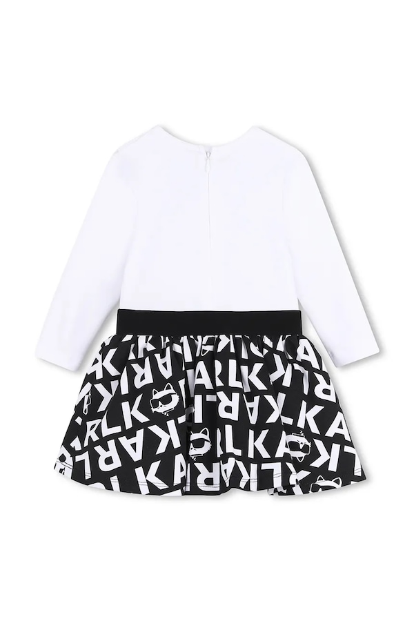 Сукня бавовняна Karl Lagerfeld колір білий