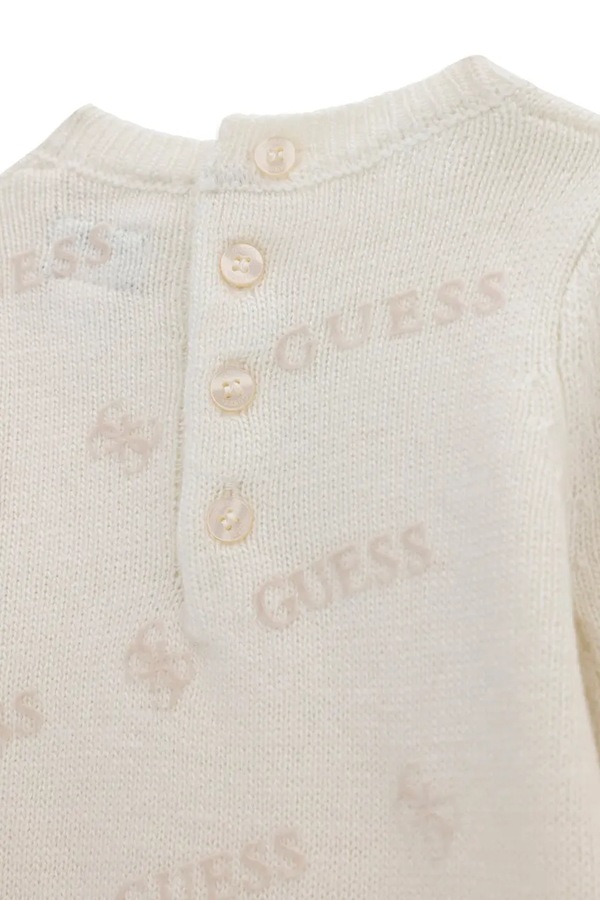 Сукня з додаванням вовни Guess колір бежевий фото 2