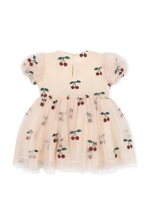Сукня Konges Sløjd TULLIE DRESS GRS колір бежевий