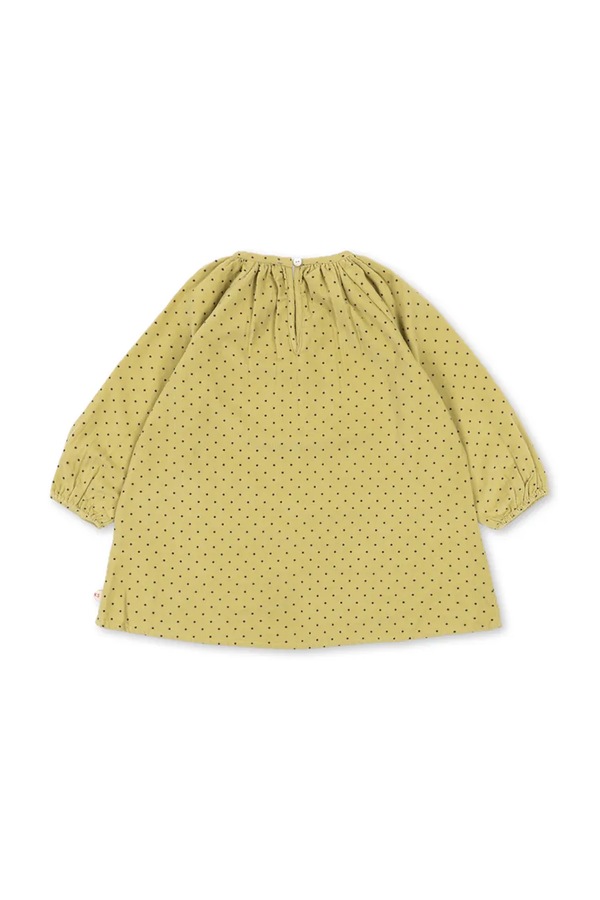 Платье хлопковая Konges Sløjd MARLO DRESS GOTS цвет желтый фото 2