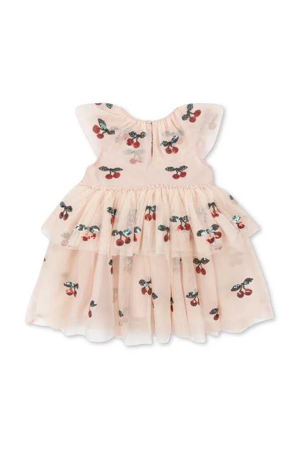 Розкльошена сукня Konges Sløjd YVONNE FAIRY DRESS колір бежевий фото 2