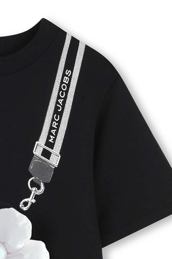 Сукня бавовняна MARC JACOBS колір темно-синій фото 3