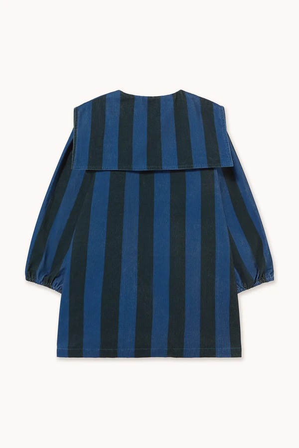 Сукня вельветова Tinycottons BLUE STRIPES CORDUROY DRESS колір блакитний фото 3
