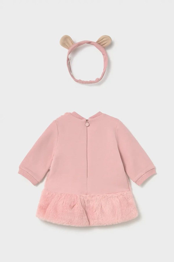 Сукня Mayoral Newborn колір рожевий