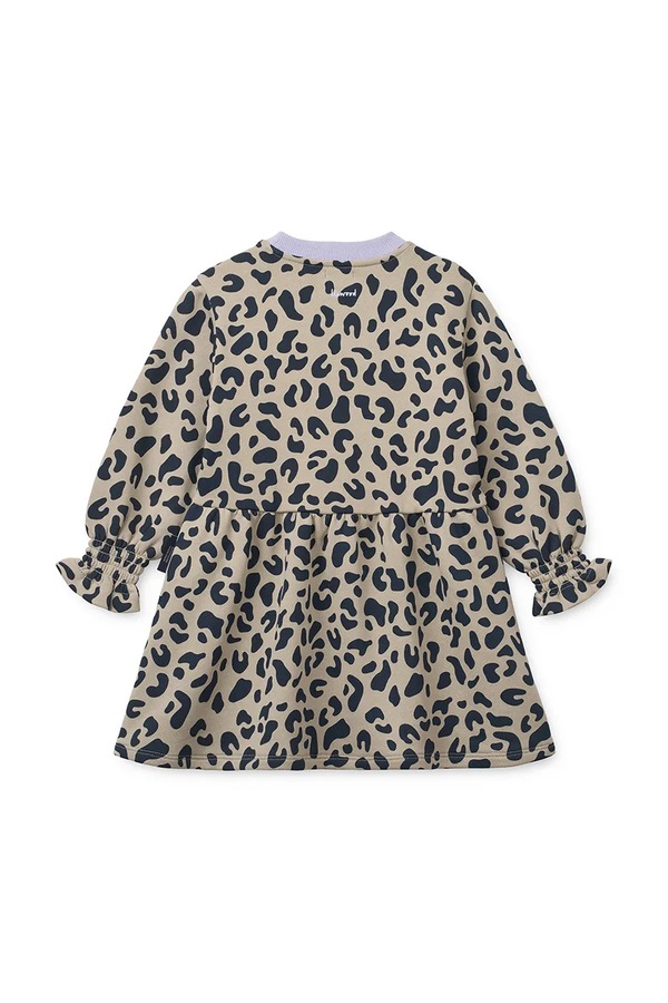 Сукня бавовняна Liewood Lia LS Sweatdress колір барвистий