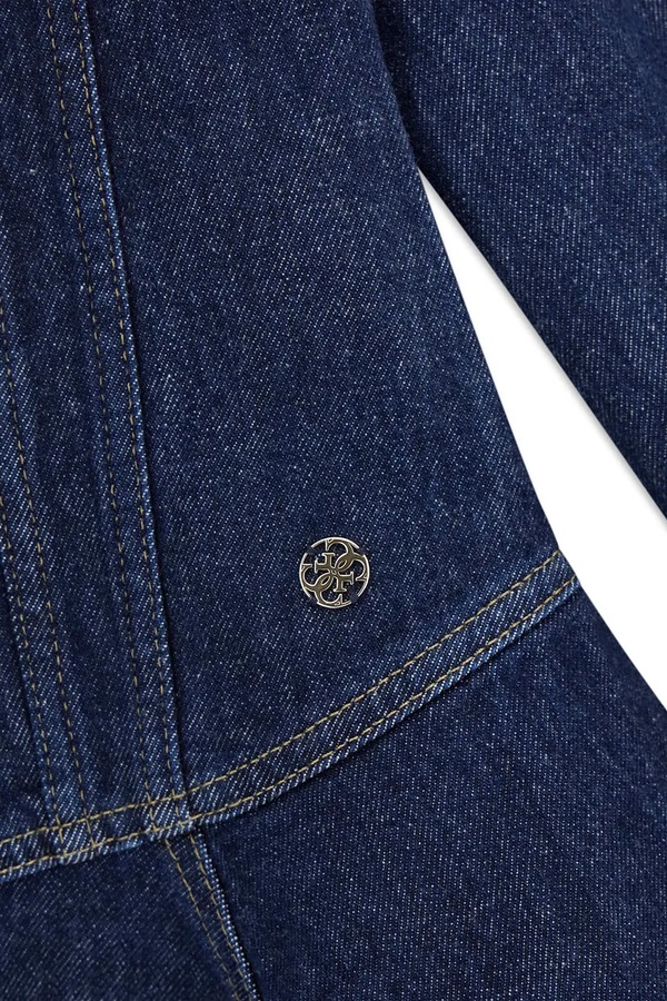 Сукня джинсова Guess колір блакитний фото 4
