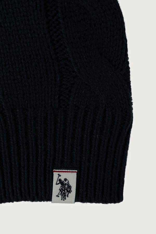 Светр дитячий U.S. Polo Assn. колір темно-синій фото 3