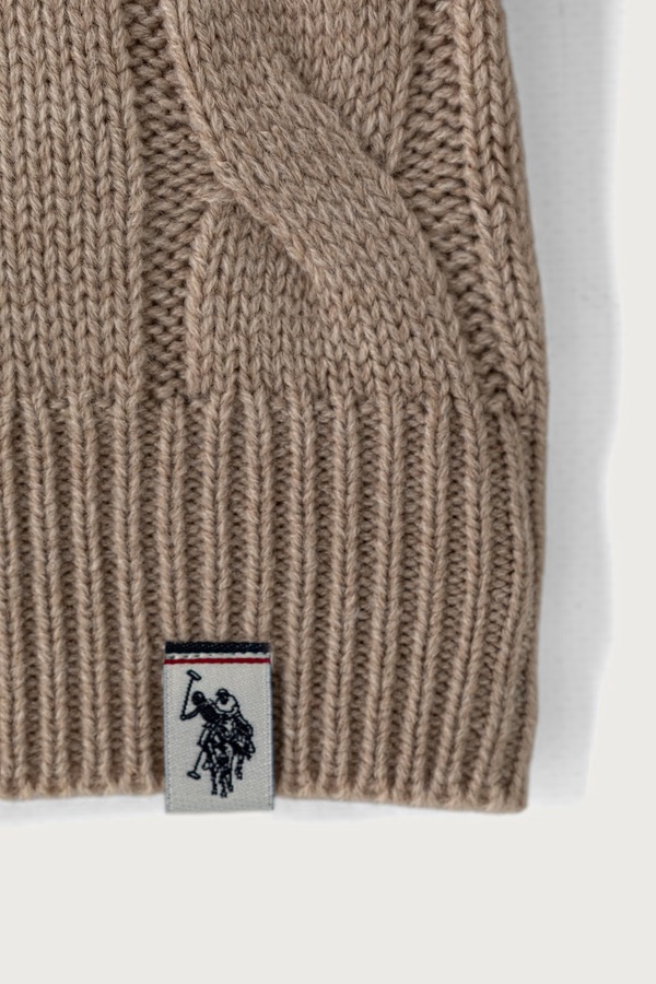 Светр дитячий U.S. Polo Assn. колір бежевий фото 3
