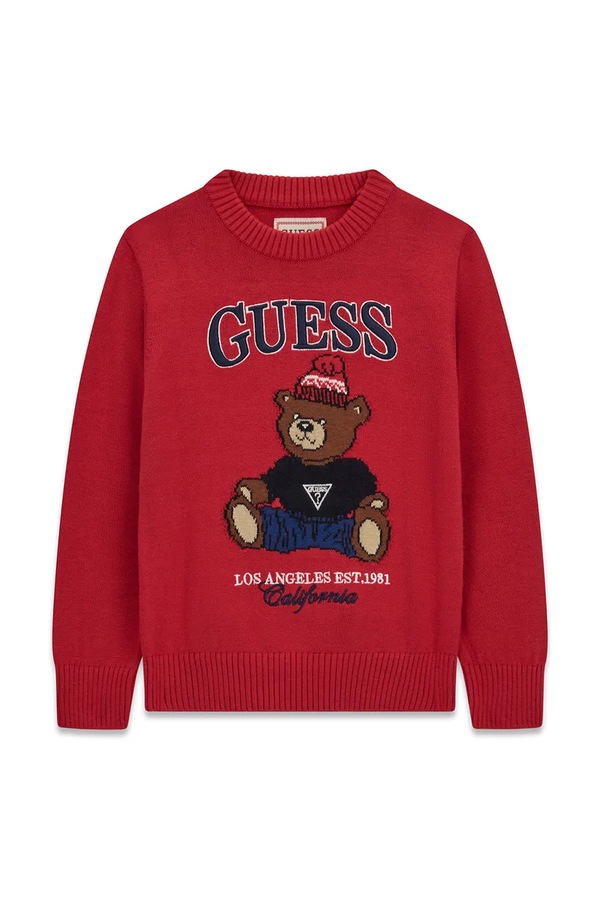 Светр дитячий Guess колір червоний
