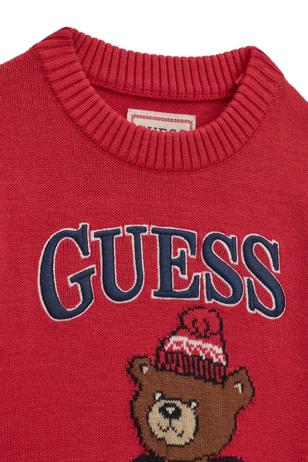 Светр дитячий Guess колір червоний фото 3