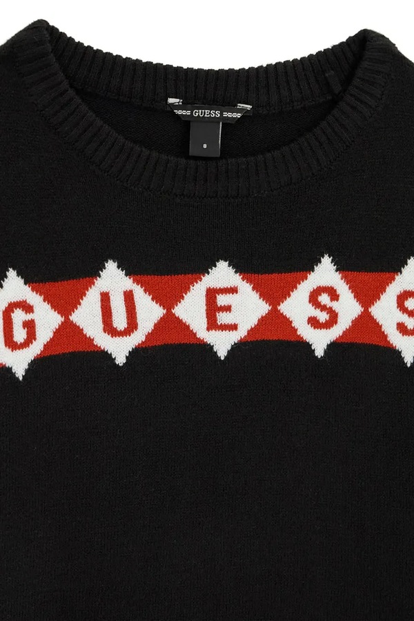 Свитер детский Guess цвет черный фото 2