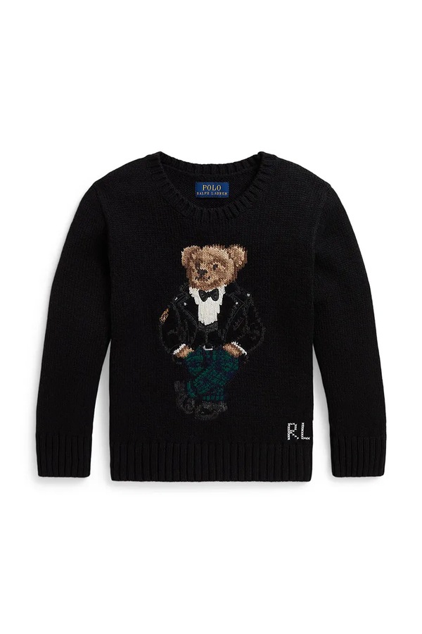Свитер детский Polo Ralph Lauren цвет черный