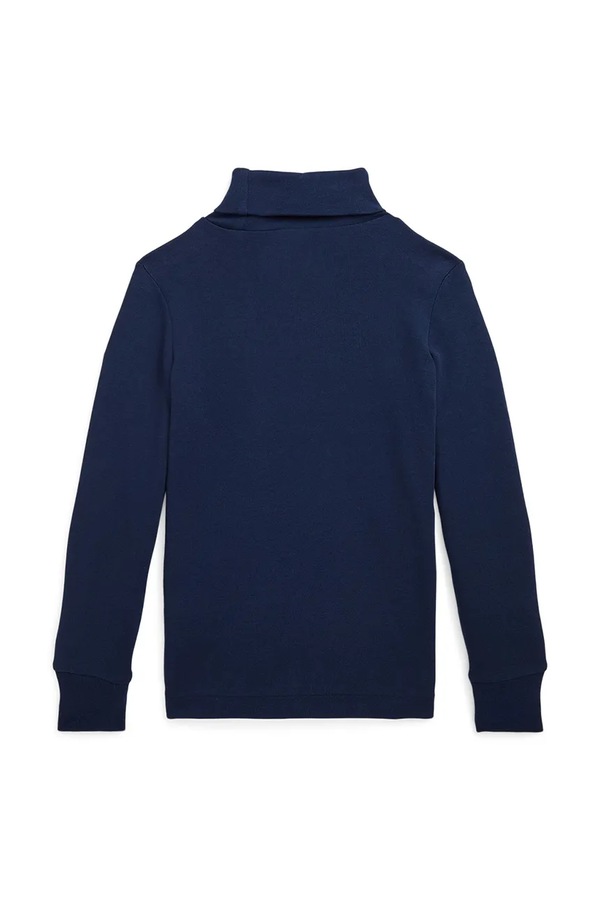 Светр дитячий бавовняний Polo Ralph Lauren колір темно-синій