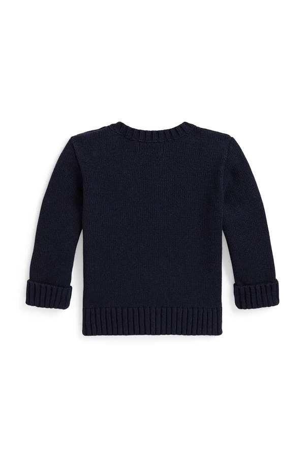 Свитер детский хлопковый Polo Ralph Lauren цвет темно-синий