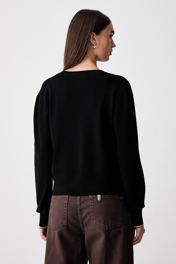 Кардиган жіночий з віскозою Scotch & Soda колір чорний фото 2