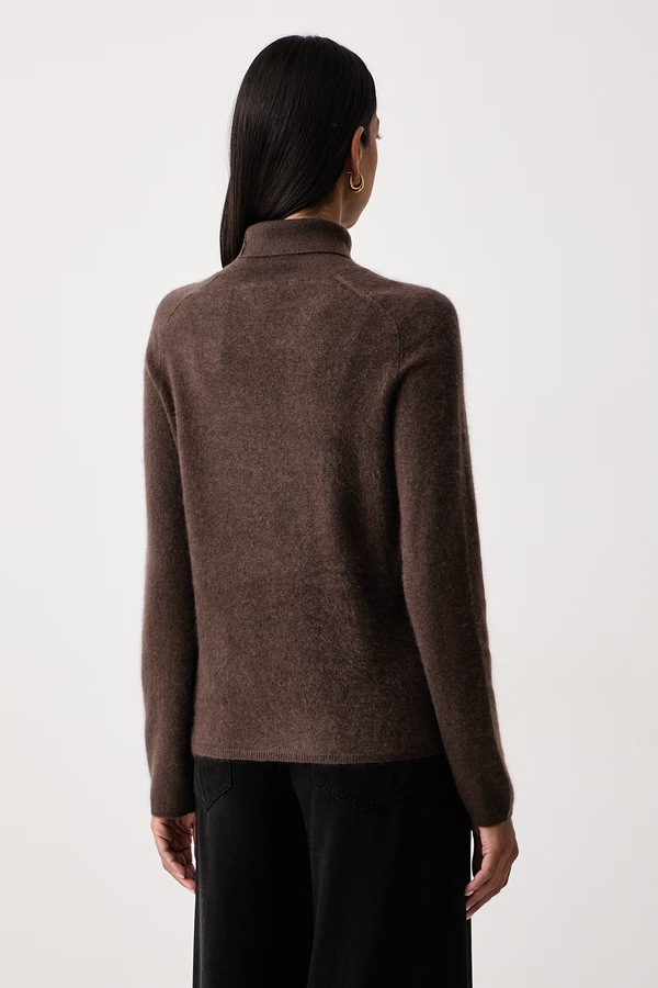 Светр жіночий вовняний MM by Max Mara MMLCARIOCA колір коричневий фото 3