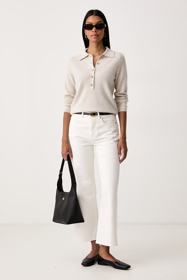 Светр жіночий вовняний MM by Max Mara MMLCELLULA колір бежевий фото 2