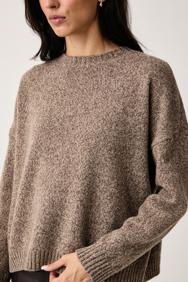 Светр жіночий вовняний Weekend Max Mara WKDSIBARI колір коричневий фото 4