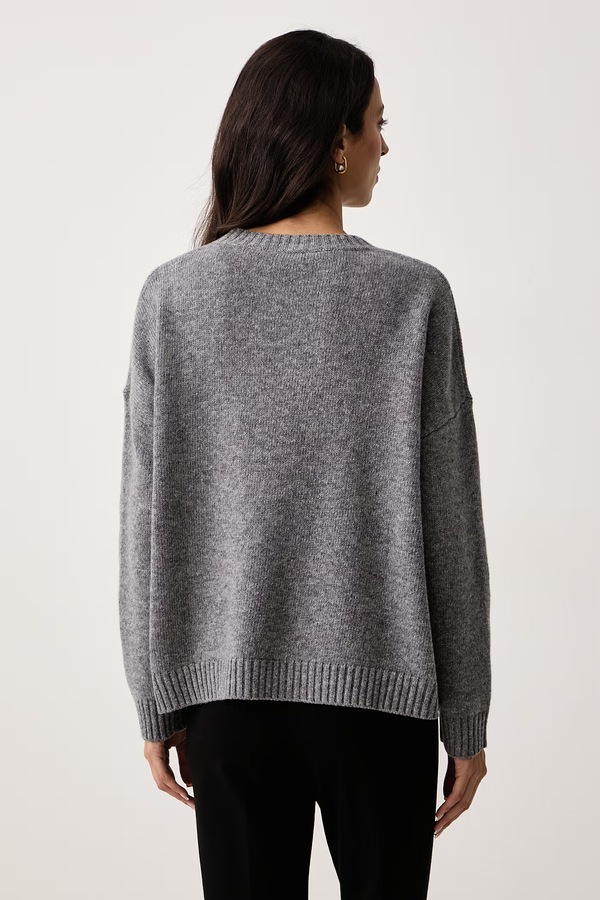 Свитер женский шерстяной Weekend Max Mara WKDSIBARI цвет серый фото 2