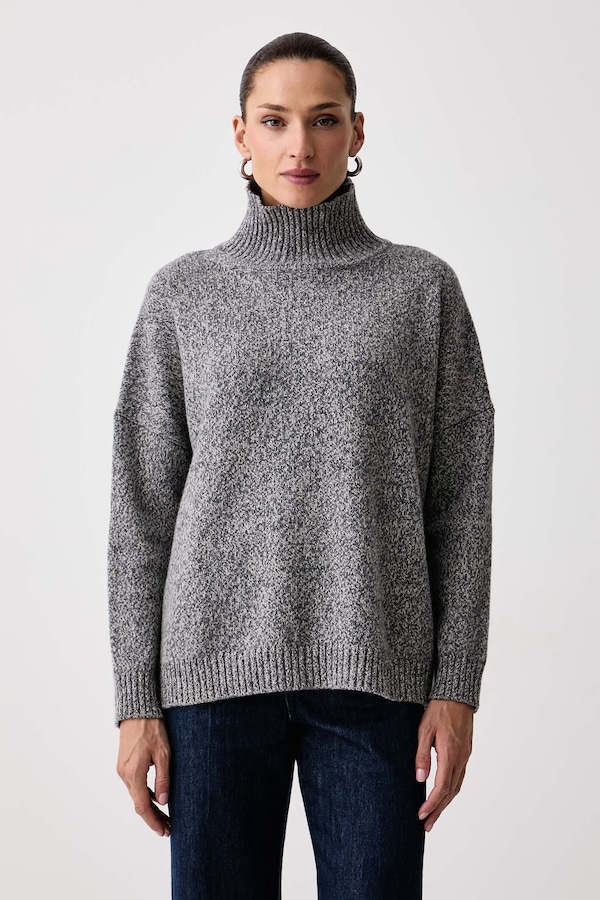 Полугольф женский шерстяной Weekend Max Mara WKDBORGIA цвет серый