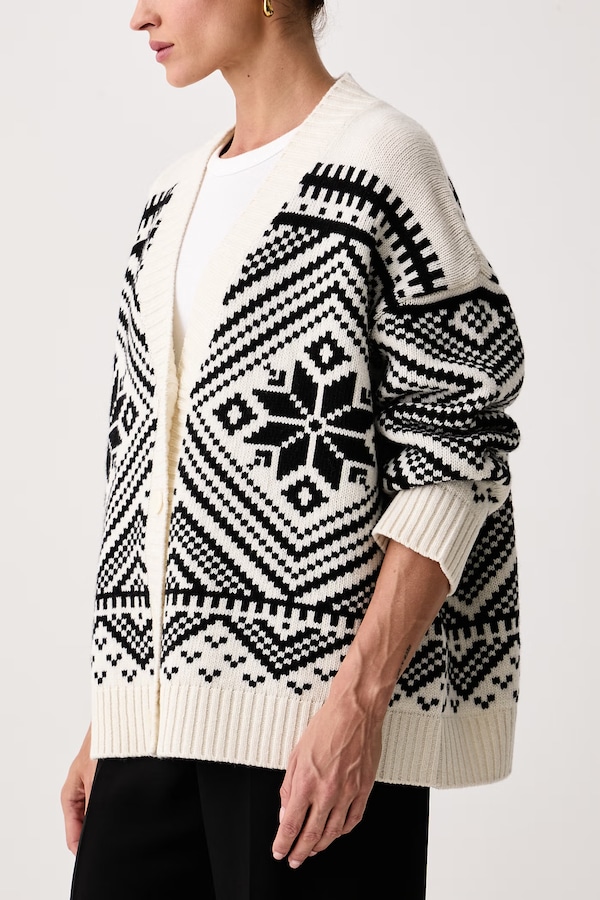 Кардиган жіночий вовняний Weekend Max Mara WKDBELGIO колір чорний фото 4