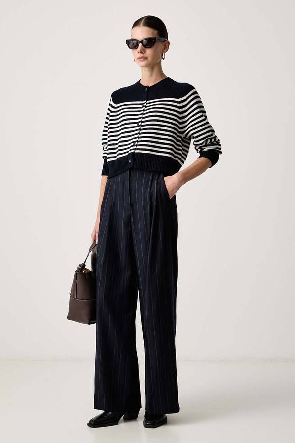 Кардиган женский шерстяной Weekend Max Mara WKDOMBROSA цвет темно-синий