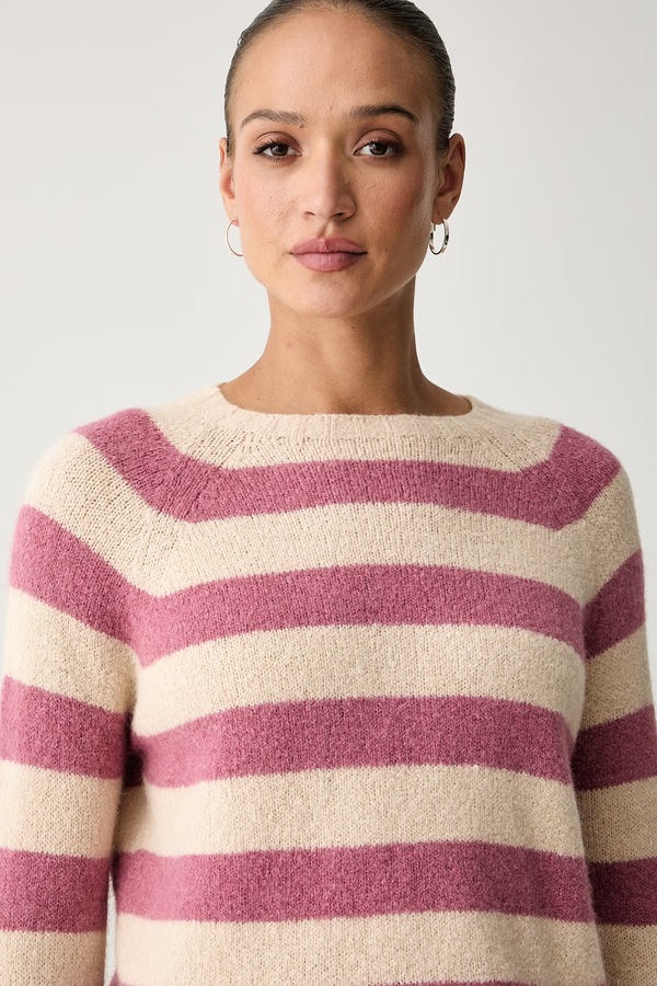 Светр жіночий з додаванням вовни Weekend Max Mara WKDGHIACCI колір рожевий фото 4