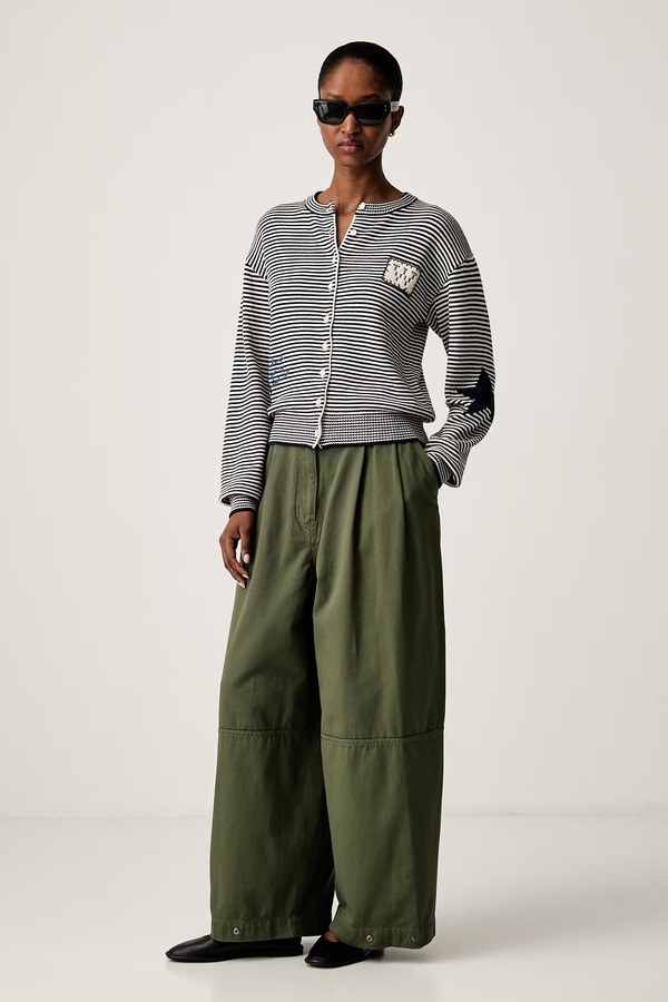 Кардиган женский с хлопком Weekend Max Mara WKDTEIERA цвет темно-синий