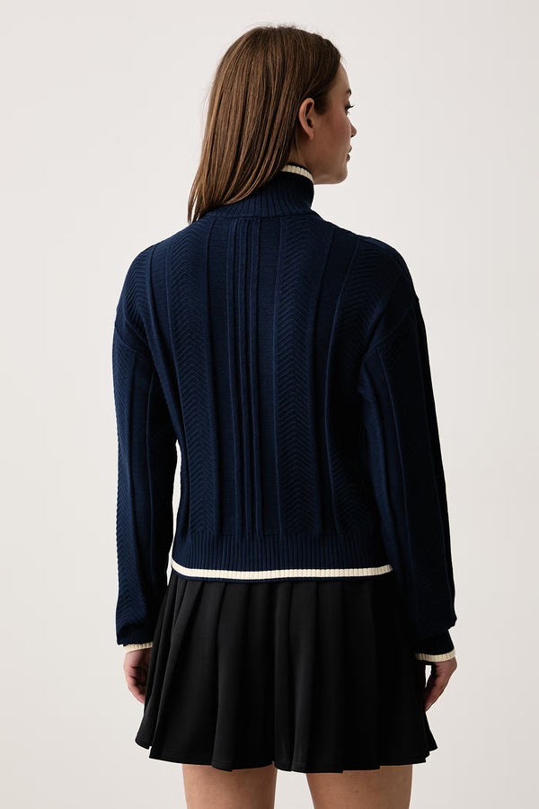 Кардиган жіночий adidas Originals Cable Knit Firebird колір блакитний фото 2