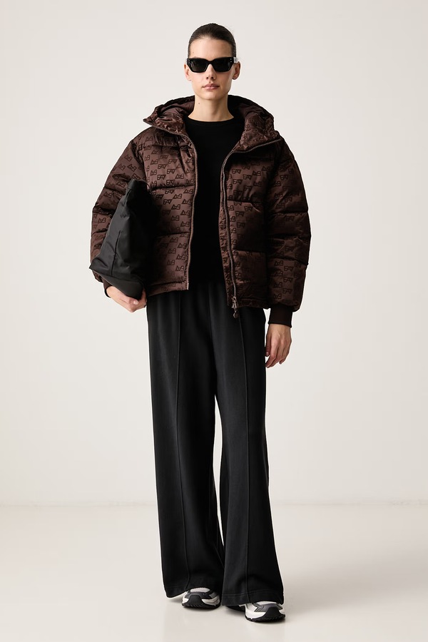 Светр жіночий з додаванням вовни EA7 Emporio Armani колір чорний фото 2