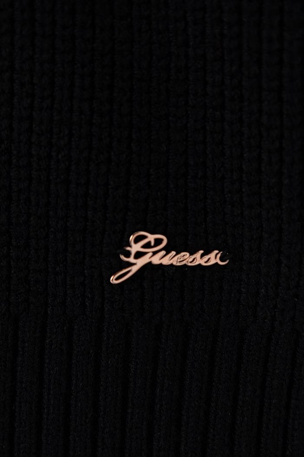 Гольф дитячий з віскозою Guess колір чорний фото 3