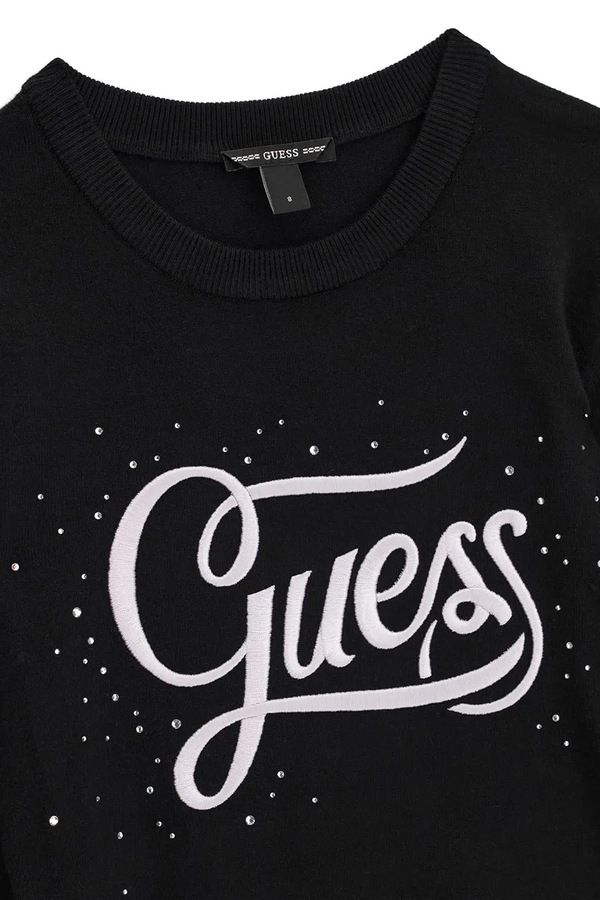 Светр дитячий з віскозою Guess колір чорний фото 2
