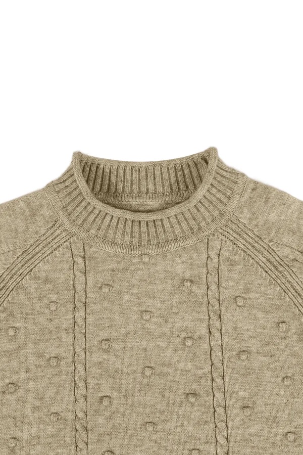 Светр дитячий Donsje Sagee Sweater колір бежевий фото 3