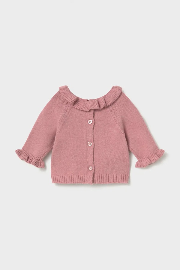 Кардиган дитячий Mayoral Newborn колір рожевий
