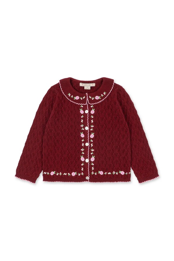 Кардиган дитячий з бавовною Konges Sløjd ROSIER CARDIGAN фото 2