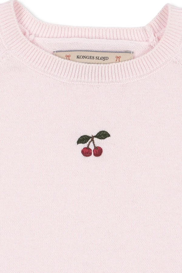 Светр дитячий бавовняний Konges Sløjd CATHY SWEATER колір рожевий фото 2