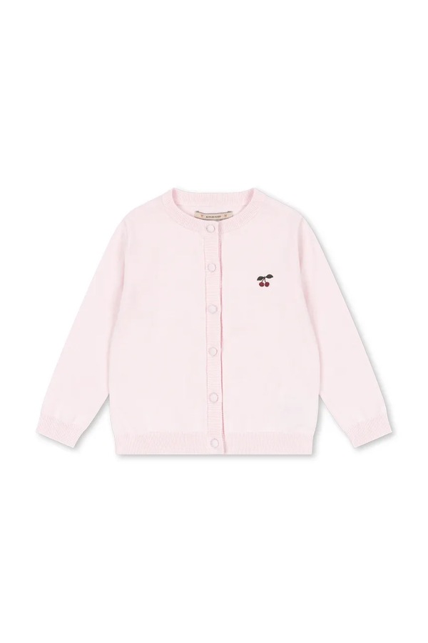 Кардиган детский хлопковый Konges Sløjd CATHY CARDIGAN цвет розовый