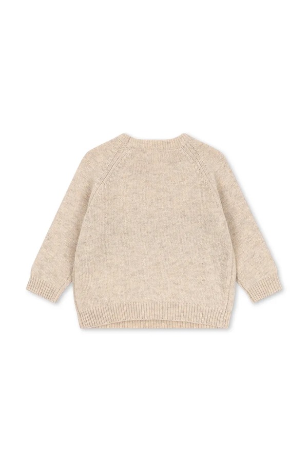 Светр дитячий Konges Sløjd BILLI KNIT SWEATER колір бежевий фото 2