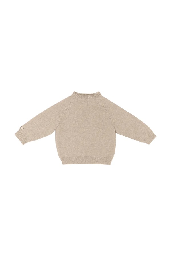 Свитер детский кашемировый Donsje Collyns Cashmere Wool Sweater цвет бежевый фото 2