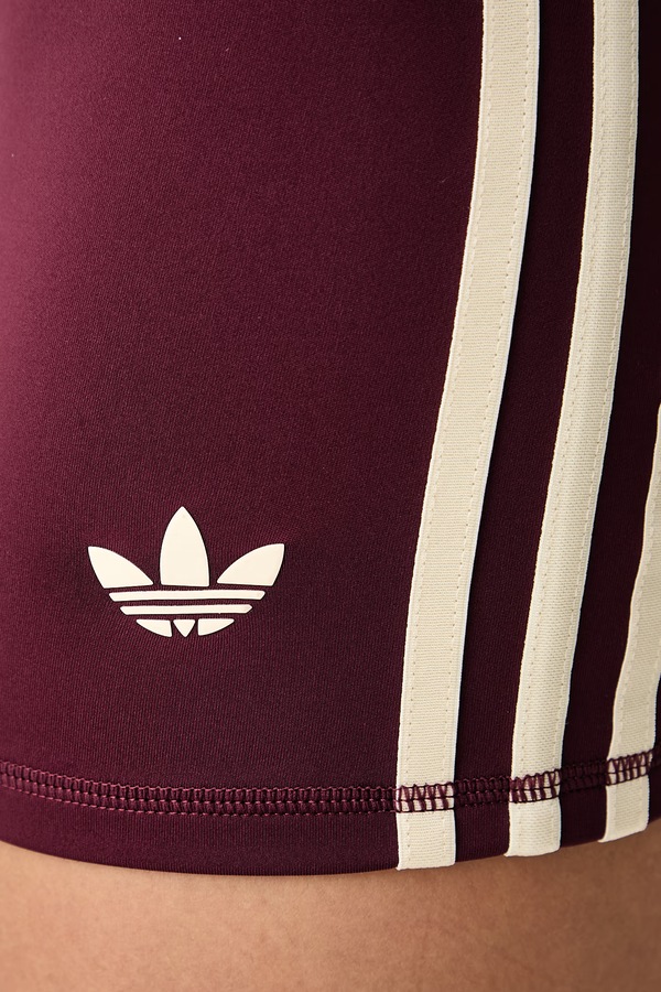 Спортивні шорти жіночі adidas Performance Originals Sport колір бордовий фото 4